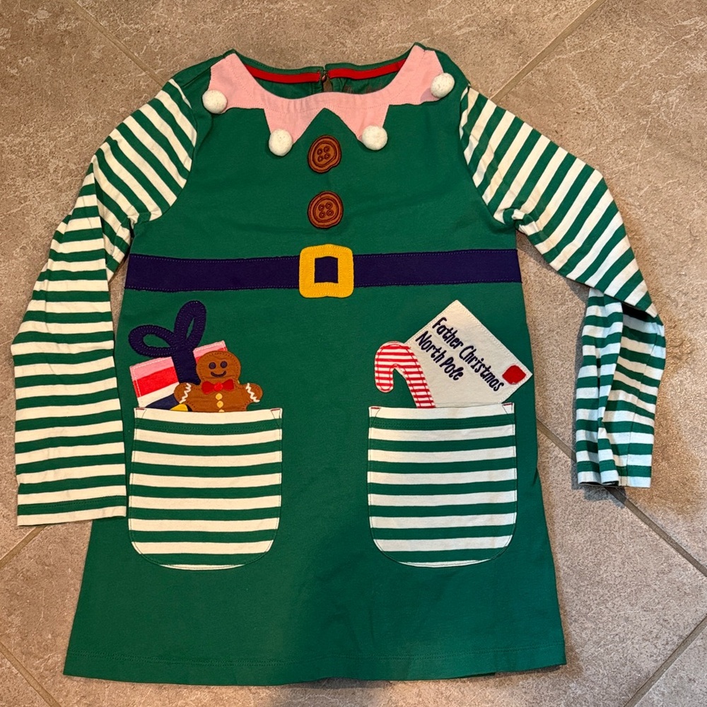 Festive Elf Costume for Kids